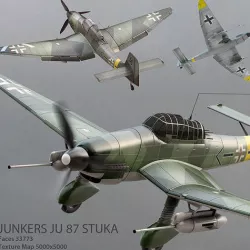 Junkers Ju 87 Stuka 3D model