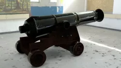 Large Cannon 3D model