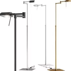 LENG Metal floor lamp by Aromas del Campo 3D model