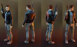 Male Game Ready Model Low-poly 3D model
