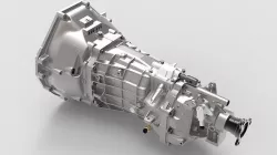 Manual Transmission TR 6060 6-Speed Rear Wheel Drive 3D model