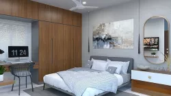 Master Bedroom Interior Design Modern Low-poly 3D model