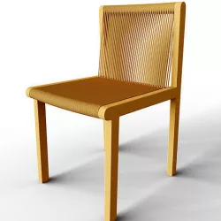 Mattiazzi MC22 filo chair 3D model