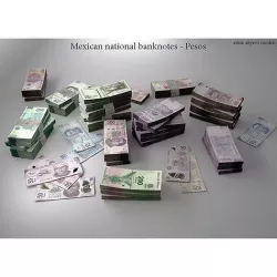 Mexican-Pesos 3D model