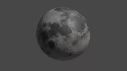Moon model 3D model