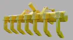 Motor Grader Ripper 3D model 3D model