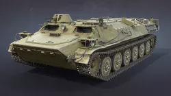MT-LB Version 2 Low-poly 3D model