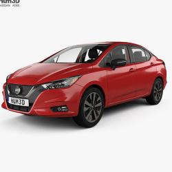 2020 nissan versa sedan interior 3d models 【 STLFinder