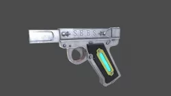 Persona 3 Evoker  Low-poly 3D model