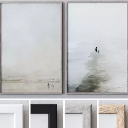 Photo Frames Set  380 3D model