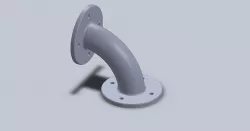 PIPE COUPLING ELBOW 3D model
