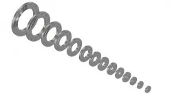 PN16 DN15-DN300 FLANGE MODELS 3D model