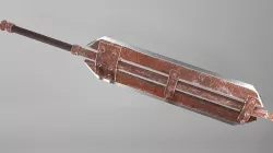 Post-apocalyptic homemade two-handed big sword 3D model