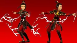 Princess Azula lowpoly 3D model Low-poly 3D model