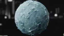 Procedural Bright Ice Material plus 4k PBR Textures Texture