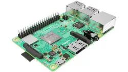 Raspberry pi 3B plus Low-poly 3D model