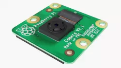 Raspberry pi camera Low-poly 3D model