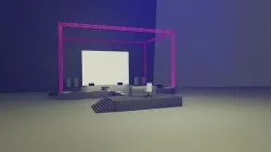 REALITY SHOW STAGE 3D model