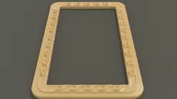 Rectangular frame 3D model