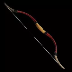 Recurve Bow Hungarian Traditional Low-poly 3D model