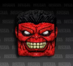 Red Hulk Wacom Pen Cap  3D model