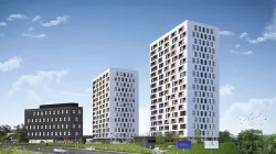 Residential High Rise Office Building 3D model