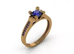 ring gold  3D model