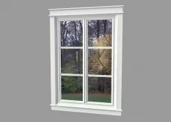 Small Rectangular Window 3D model