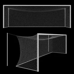 Soccer goal 3D model