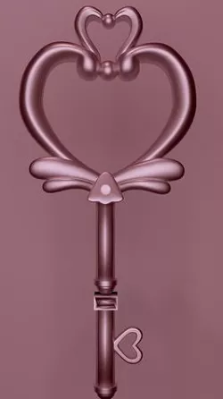 Space time key chibiusa Sailor Moon Cristal Low-poly 3D model