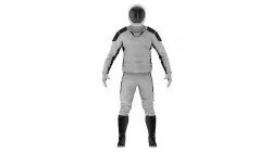 SpaceX Dragon Starman Low-poly 3D model
