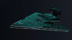 Star Destroyer from Star wars 3D model