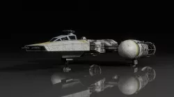 Star Wars BTL4A Y-Wing Starfighter 3D model