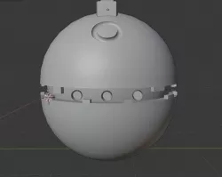 Star Wars Thermal Detonator  Low-poly 3D model