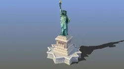 State of Liberty USA 3D model
