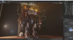 Steampunk Robot 3D model