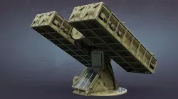 Strela-10 9K35 Missile System Low-poly 3D model