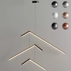 Studio Endo - Concord Chandelier In 6 Finishes 3D model