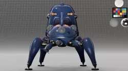 Tachikoma from the movie Ghost In The Shell 3D model