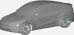 Tesla Model Y - Exterior Scan 3D model