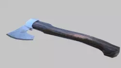 The Battle Axe Low-poly 3D model