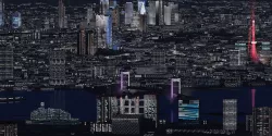 Tokyo 3D Low-poly 3D model