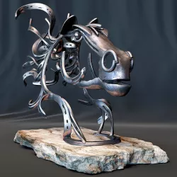 Tolley Marney Horse sculpture 3D model