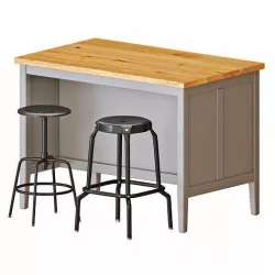 TORNVIKEN Kitchen Island  3D model