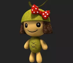 toy Muppet Doll Cartoon Toy Cute Toy 3D model