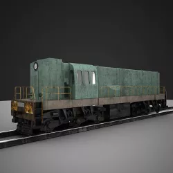 Train 3D model
