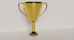 Trophy 3D model