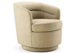 Viv Swivel Chair Westelm 3D model