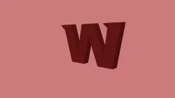 Washington Football Team Logo 3D model