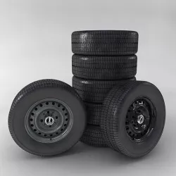 Wheel-VAZ 3D model